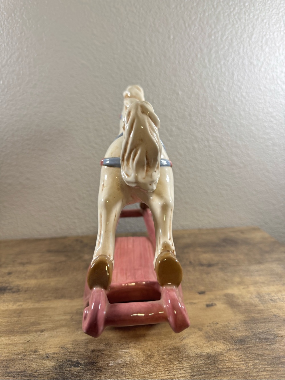 Ceramic Rocking Horse Figurine - Picture 5 of 10
